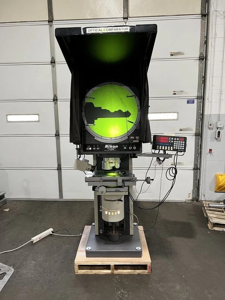 NIKON V-20A Floor Model Vertical Beam Optical Comparator / Profile Project