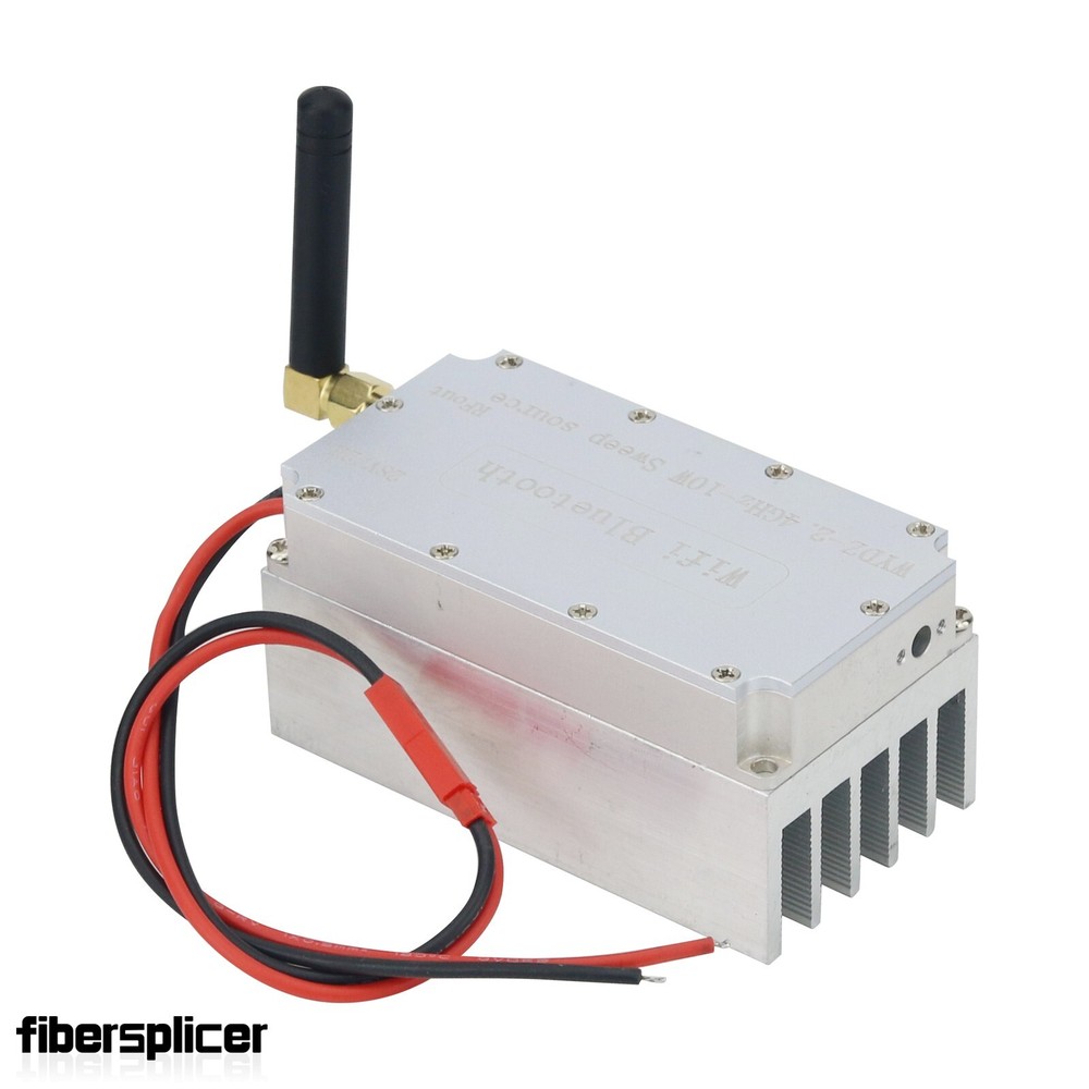 WiFi Bluetooth Sweep Frequency Signal Source VCO RF Generator 10W Output+Heat