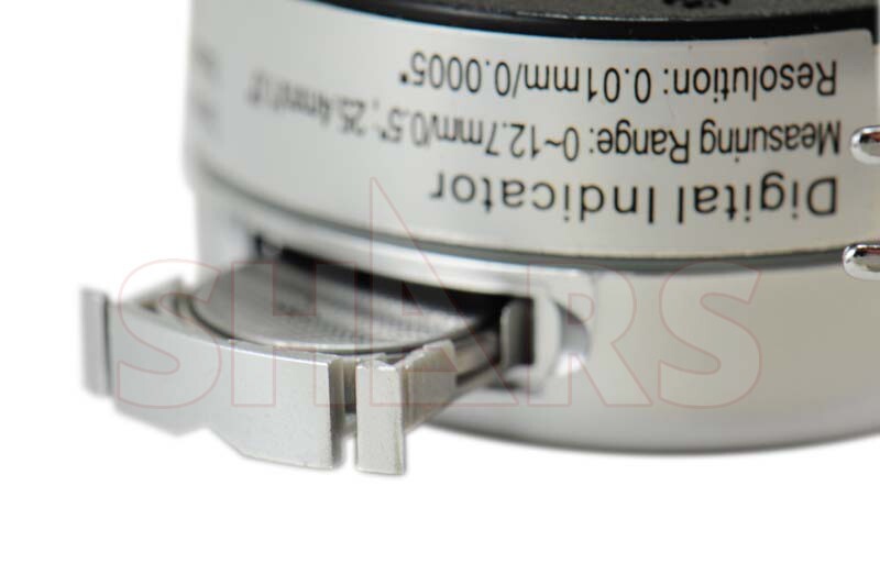 Shars 1" .0005" Electronic Digital Indicator with Lifting Level New #]