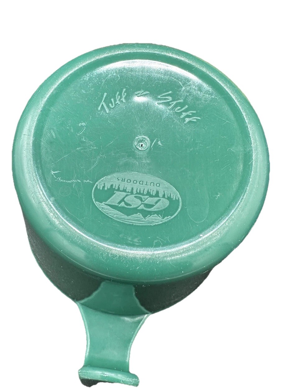 Vintage Mug Camping 4 lightweight Plastic 80's GSI Outdoors Tuff N Stuff