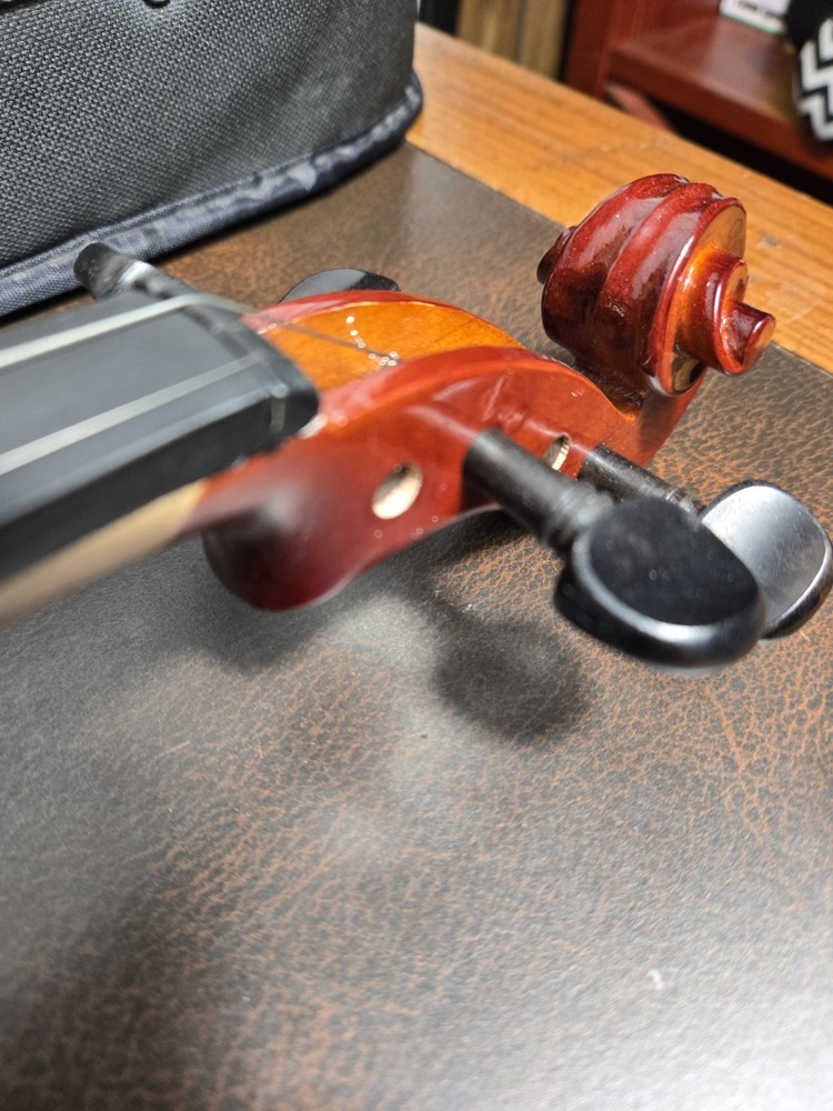 3/4 SIZE ACADEMY 145 AU VIOLIN W/Bow & Case EUC