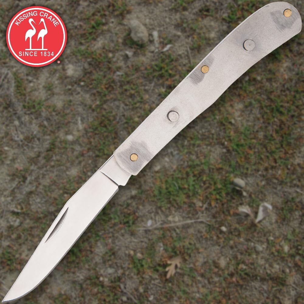 Kissing Crane Bone Handle Camp Dining Tool | Multi-Purpose Camping Utensil