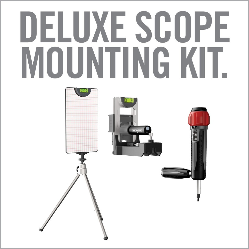 Real Avid Scope Leveling Kit & Precision Scope Level System (AVLVLRSTCOMBO)