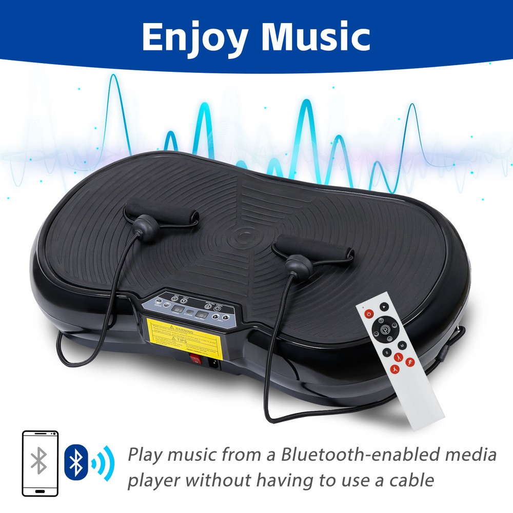 Vibration Plate Exercise Machine Whole Body Workout Vibration Platform Lymphatic