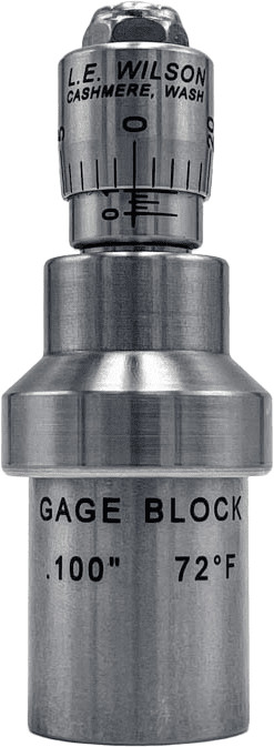 L.E. Wilson Case Gage Depth Micrometer, CG-MIC Gauge