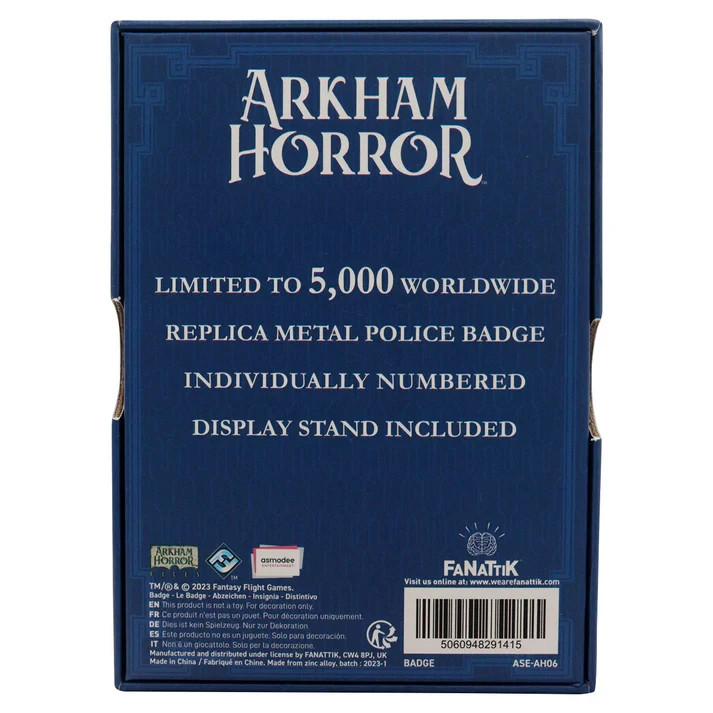 Arkham Horror Limited Edition Replica Badge