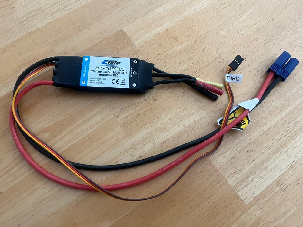 E-flite 70 amp Brushless ESC Electronic Speed Controller