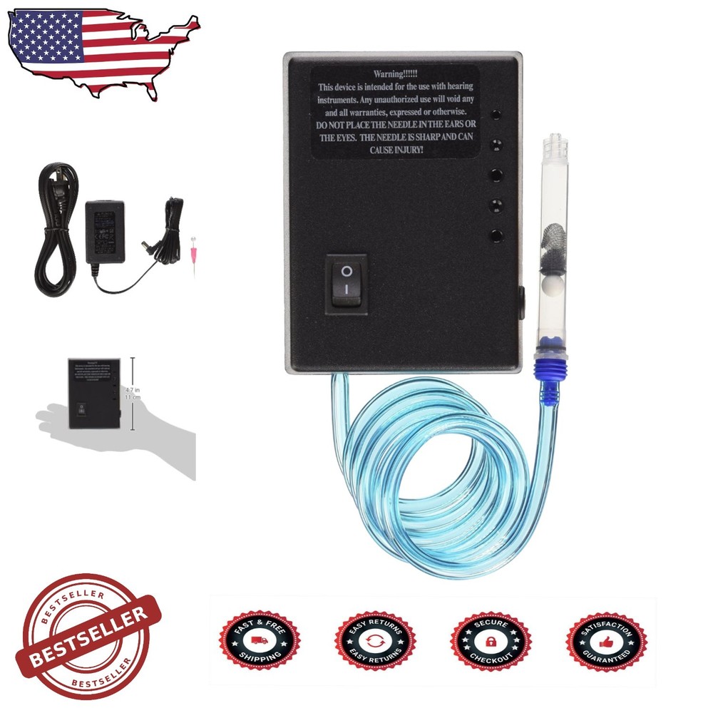 Pro Hearing Aid Vacuum Cleaner - Jodi, 12V, Compact, 600W, Replaceable Filter