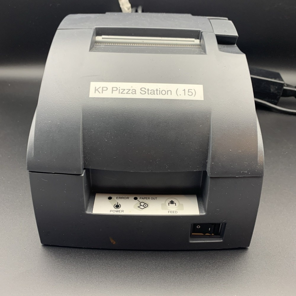 Epson TM-U220B M188B POS Printer Ethernet UB-E04 Network Tested Nice!