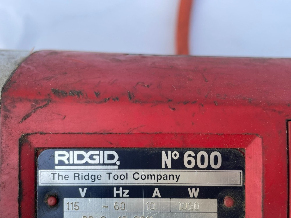 Ridgid 600 Power Drive Hand Held Threader