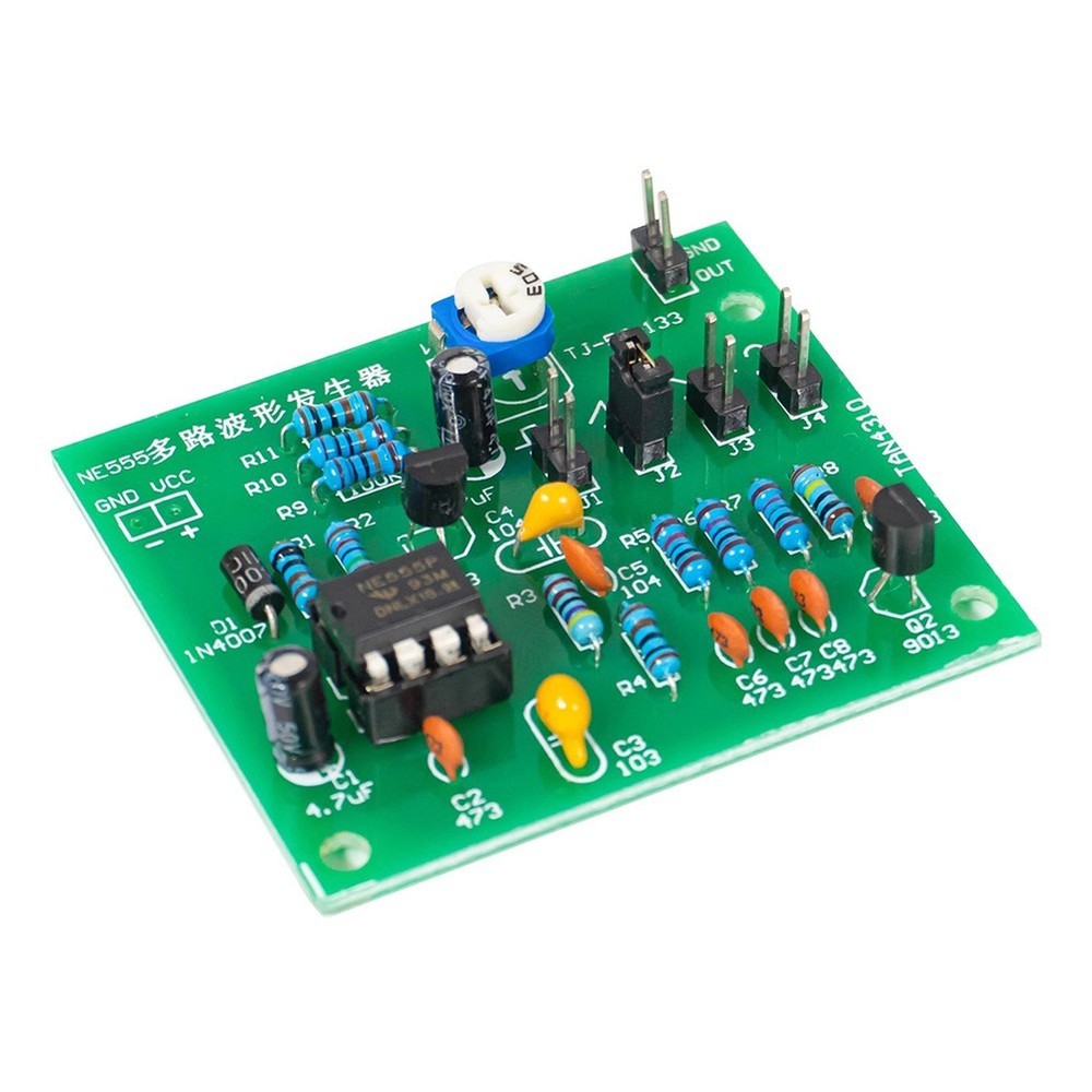 NE555 Waveform Generator Kit for DIY Electronics Projects and Learning