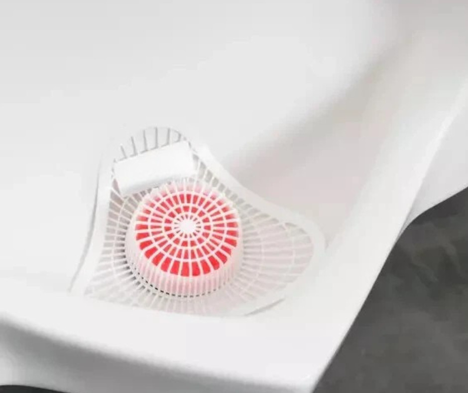 Urinal Screen with Cherry Block - 12/case