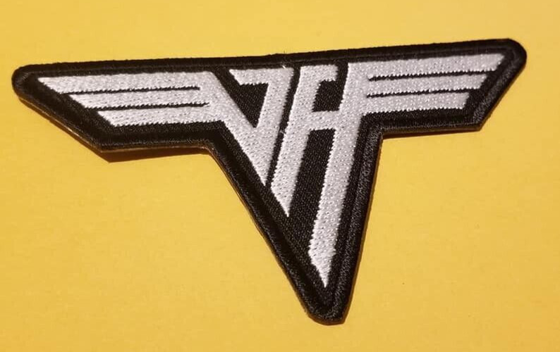 Eddie Van Halen Logo Embroidered Patch 3x3.75"