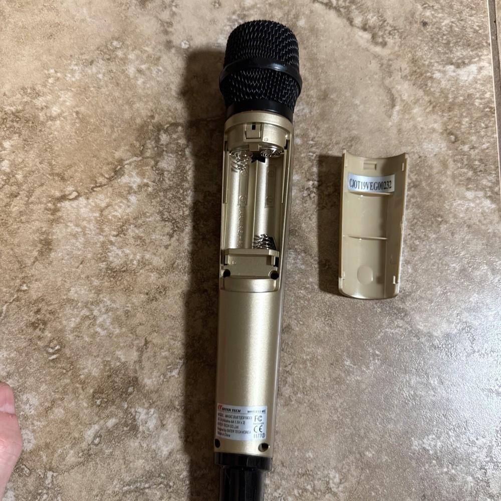 Diamond Magic Sing ET19KV Wireless Karaoke Add-On/Replacent Microphone Working