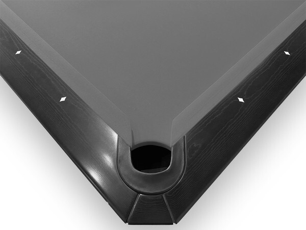 8' Simonis 860 Shark Grey Pool Table Cloth