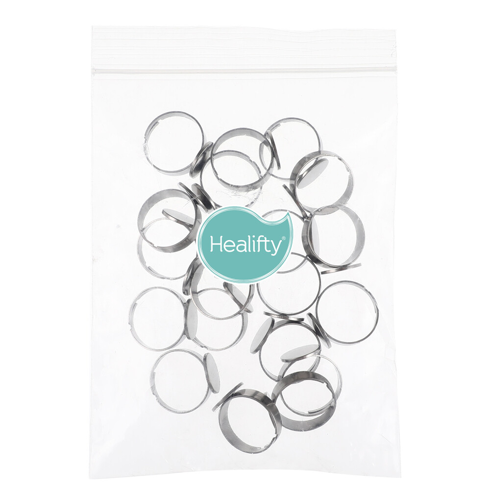 20 Pcs Adjustable Finger Rings Settings Bases with Blanks for Making Rings