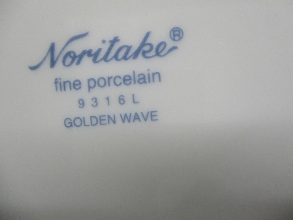 NORITAKE GOLDEN WAVE CUP & SAUCER - 3" 0307F