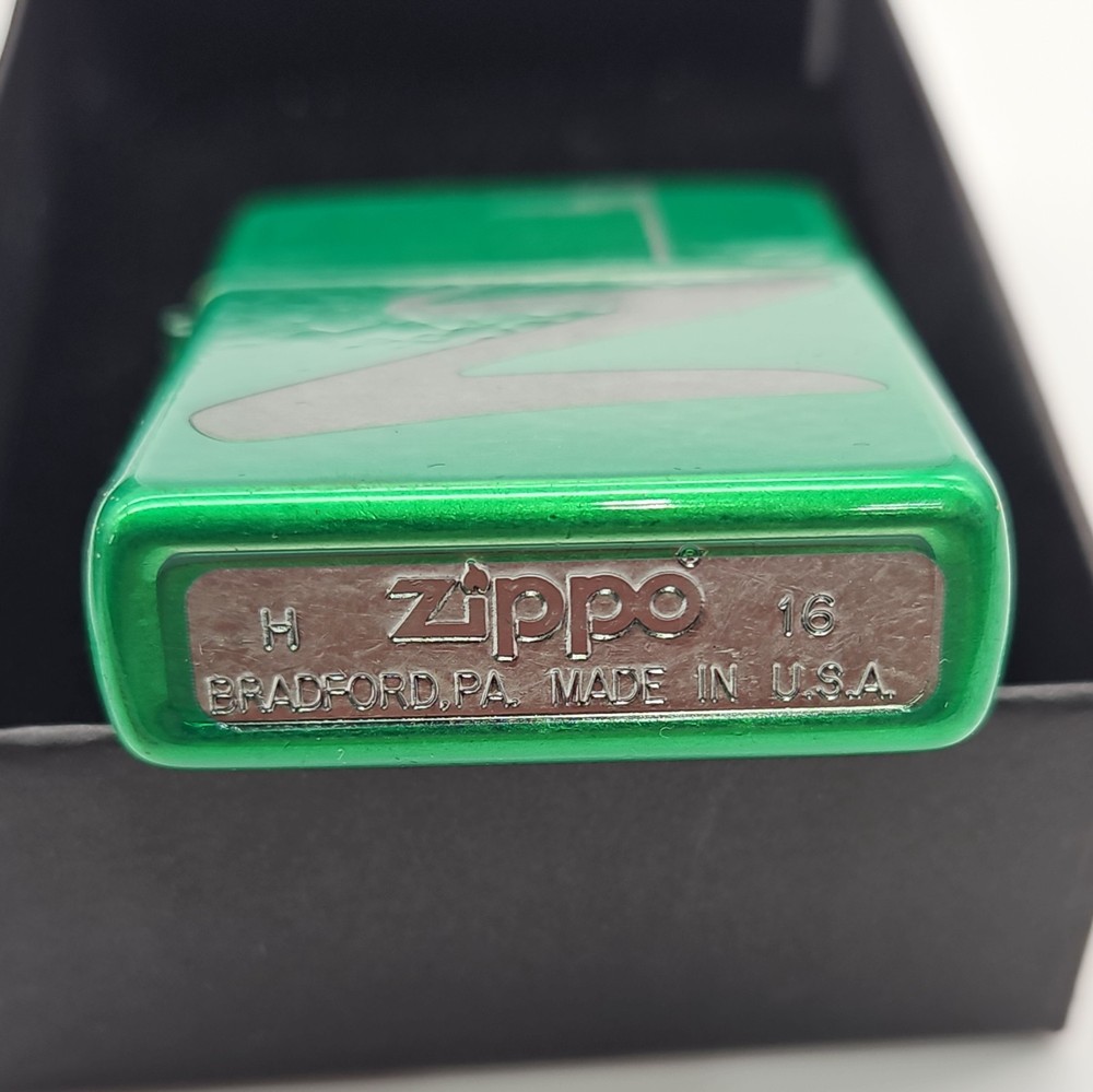 Zippo Lighter - Golf Flag Design