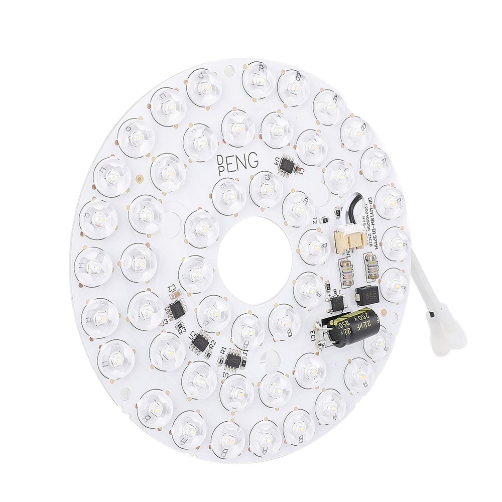 JY LED Ceiling Fan Light Board 3 Color Temperatures Dimmable Memory Function
