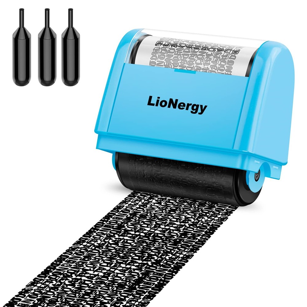 Identity Protection Roller Stamp Roller Identity Theft Prevention Security St...