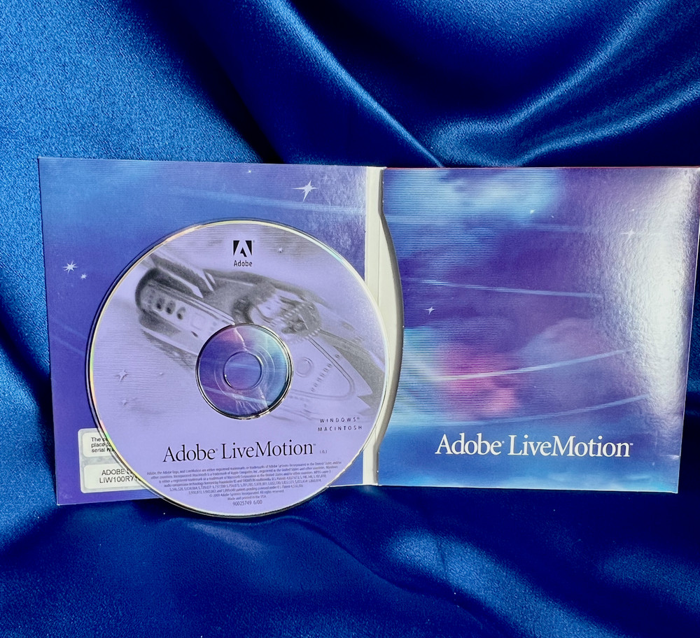 Adobe LiveMotion Software Windows & Mac With Serial Number