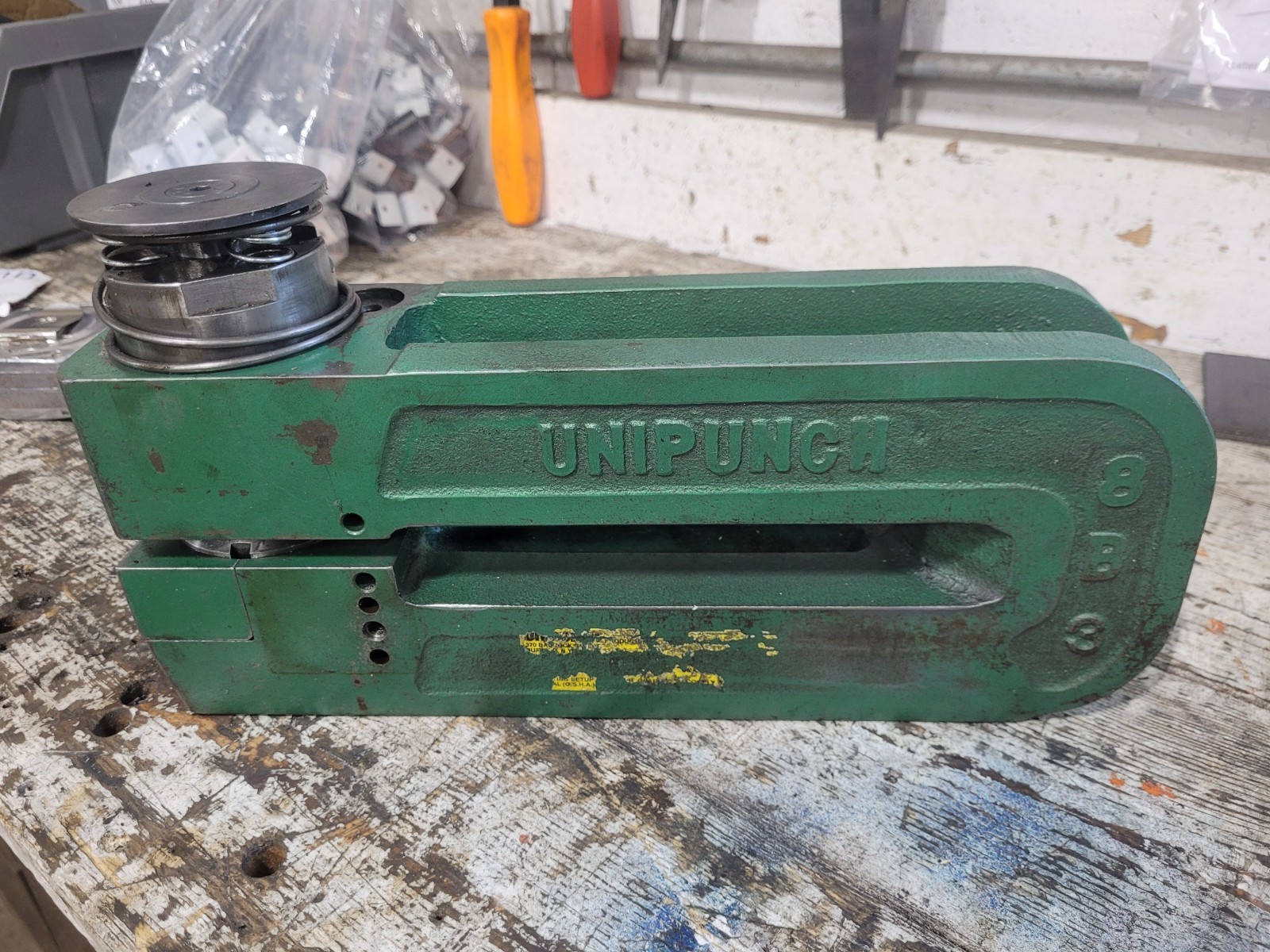 Unipunch 8B3 C Frame Punch Loaded - Great Condition