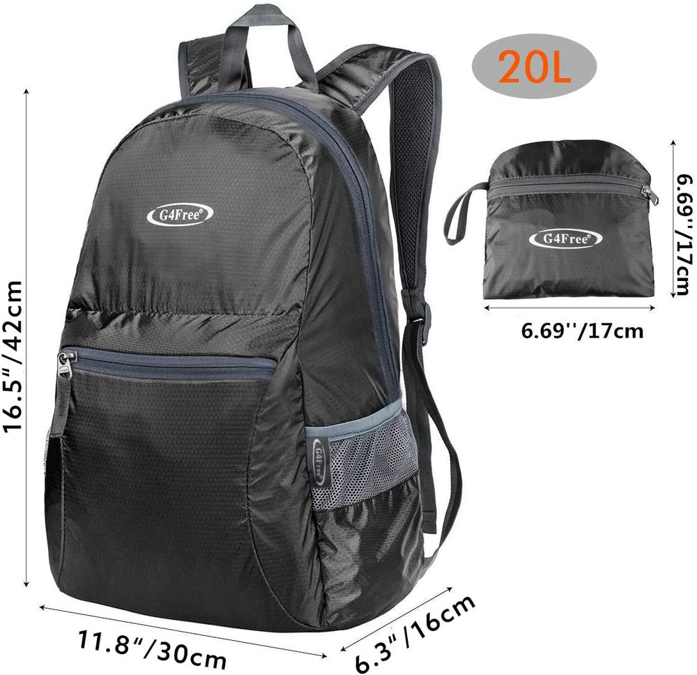 20L Lightweight Packable Backpack Travel Hiking Daypack Foldable Backpack for Me