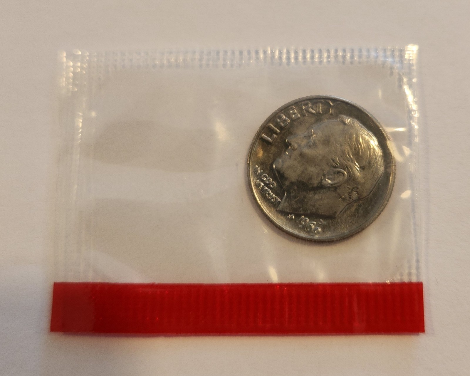 1969 P&D Roosevelt Dimes in Mint Cello