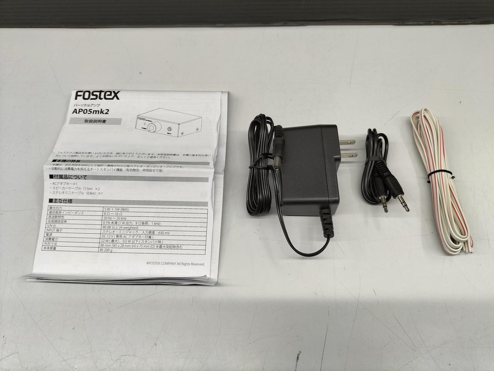 FOSTEX AP05MK2 Mini Amplifier #BE11931
