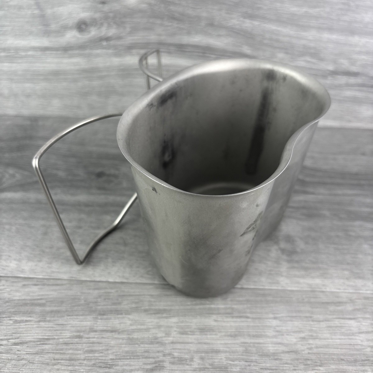 USGI Military 3 Pc Set 1QT OD Canteen w OD Pouch Cover & Stainless Cup NICE