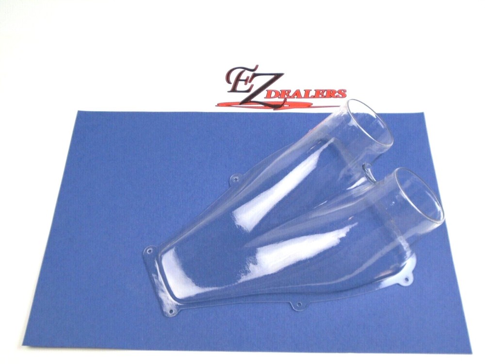 NACA DUCT DUAL OUTLET CLEAR NEW !!!