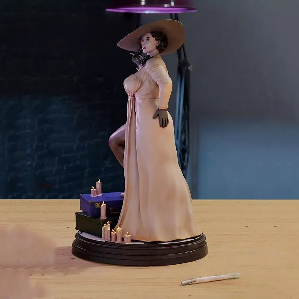 Lady Alcina Dimitrescu NSFW Resin Model Kit Unpainted 3d Print GK Statue Figure