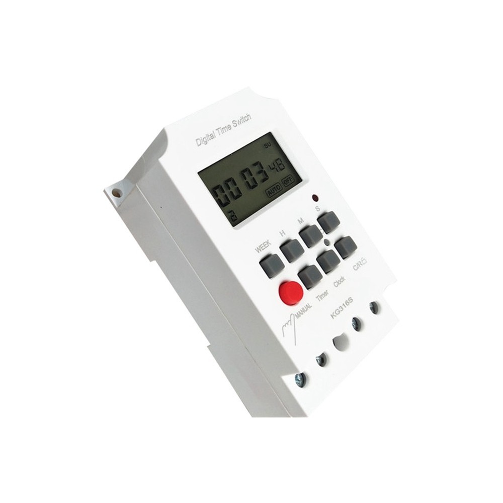 220VAC 25A KG316S Digital 1 Second Timer Automatic Electronic Programmable8400