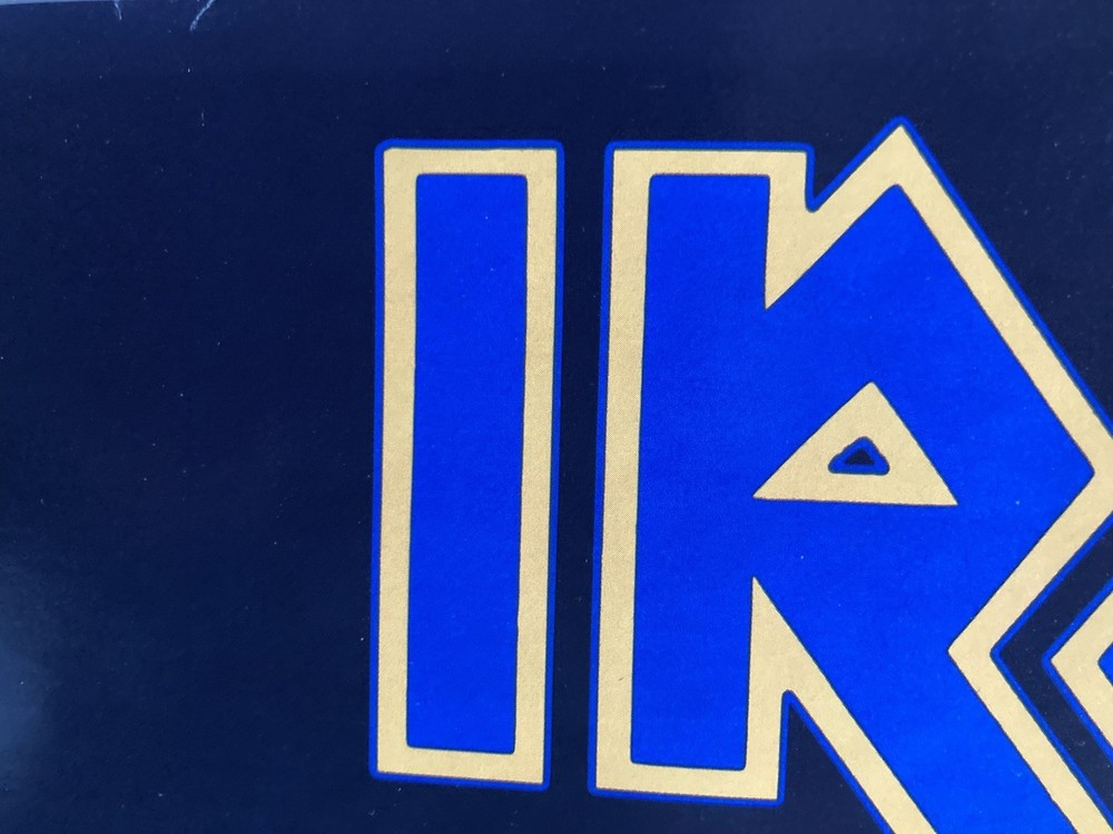 Iron Maiden 1988 Promo Poster Seventh Son Of A Seventh Son Banner Style