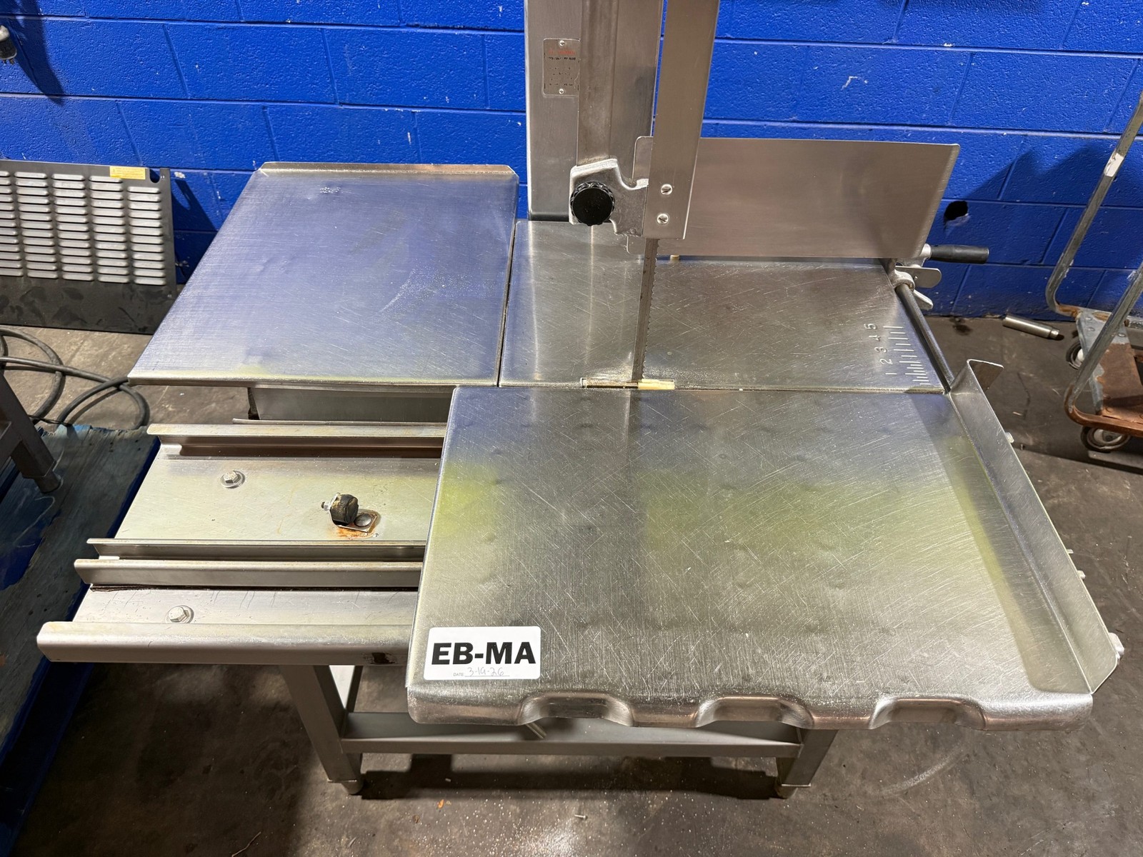 HOBART 5801 MEAT BAND SAW HEAVY DUTY ELECTRIC BONE CUTTING BUTCHER MACHINE