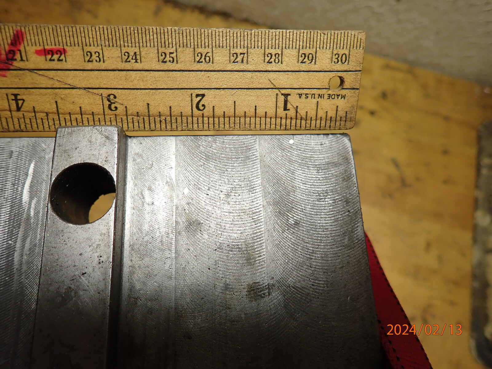 LOT A20 MACHINIST ANGLE PLATE WITH KEY WAY AND 1/2-13 HOLES POSSIBLE SUBURBAN