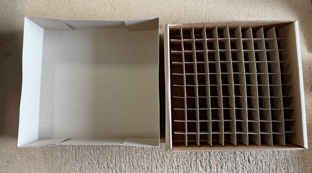 5 EMPTY DuraClear Penny Coin Tube Boxes with inserts - NEW