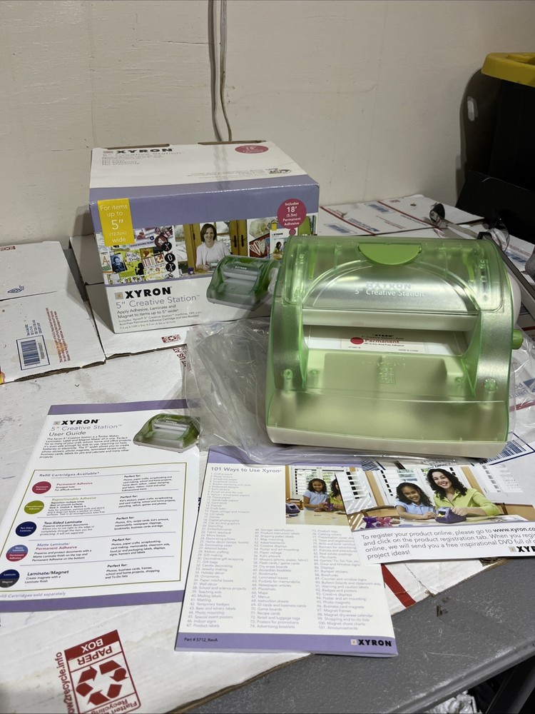 Xyron 510 Creative Station 5”Multi Use Crafting Machine