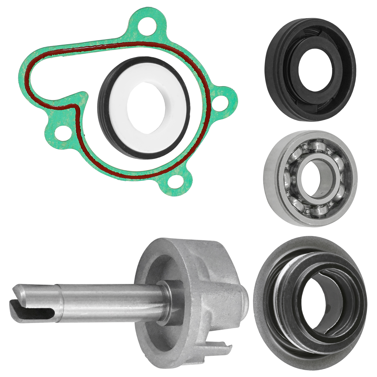 Caltric Water Pump Kit For Yamaha Kodiak 400 YFM400 2x4 2000-2001 2003-2004