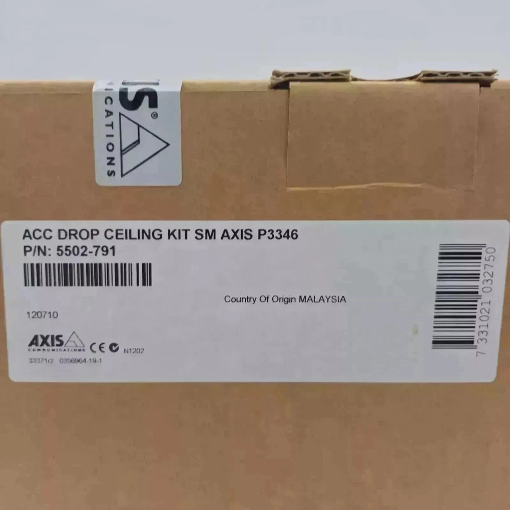 Axis ACC DROP CEILING KIT SM AXIS P3346 5502-791 NEW