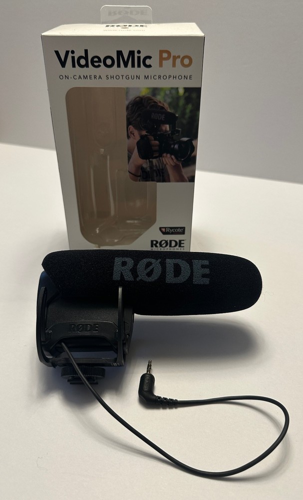 RODE VideoMic Pro Camera-Mount Shotgun Microphone