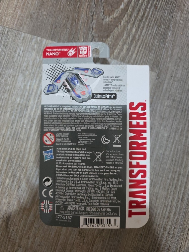HexBug Nano Transformers BUMBLEBEE MOC NEW 2014 Hasbro Micro Robotic Creature