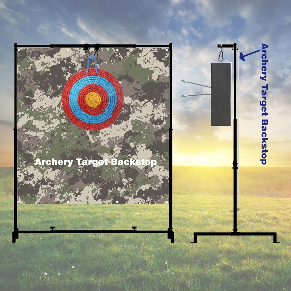 2mm Camouflage Archery Target Backstop Netting