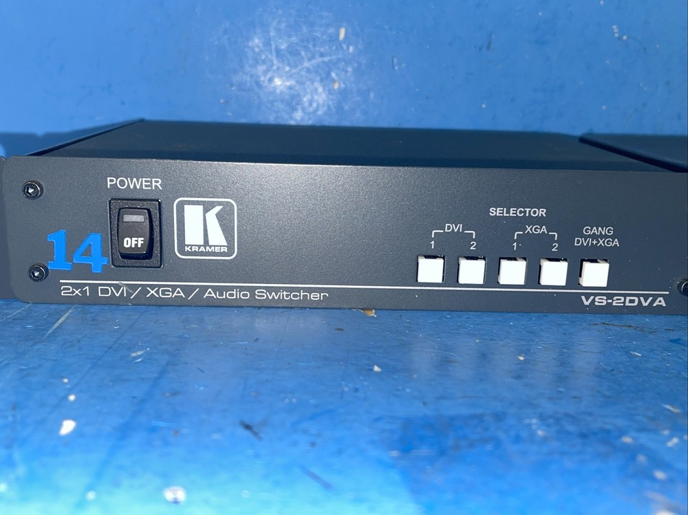 KRAMER 2x1 DVI/XGA/ AUDIO SWITCHER VS-2DVA