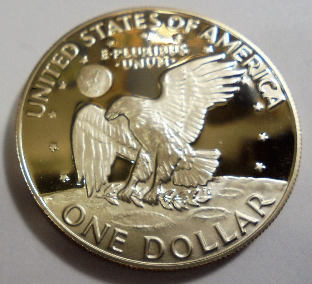 1978 s Clad Proof Uncirculated Eisenhower Dollar From Proof Set #474