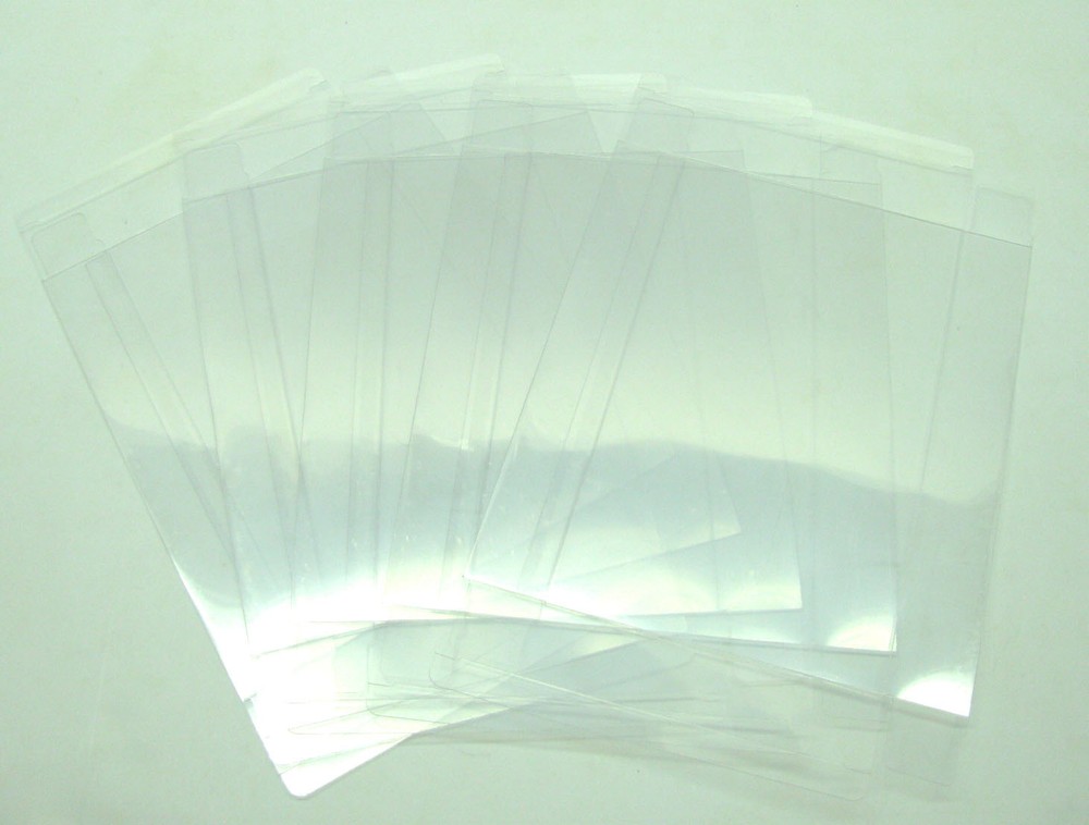 5x CLEAR PLASTIC PROTECTIVE BOX PROTECTOR SLEEVE FOR ATARI JAGUAR GAME BOXES
