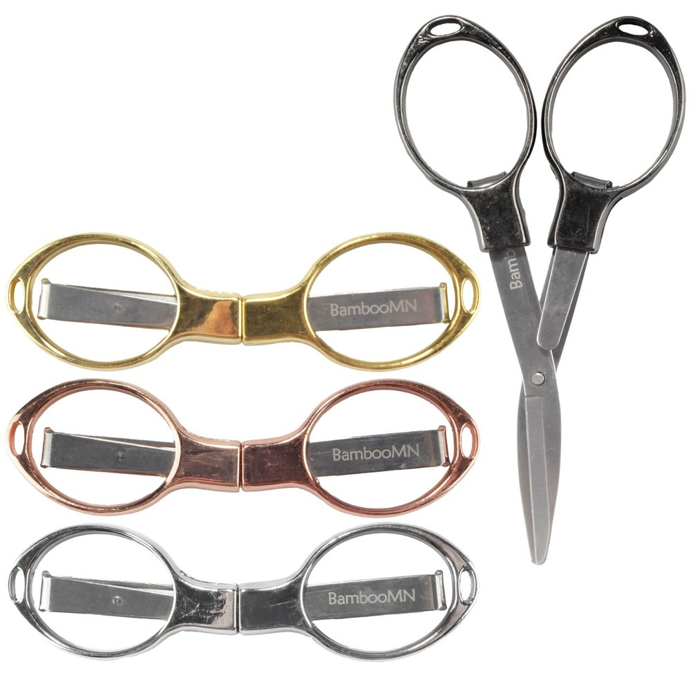 JubileYarn Folding Scissors Set - Compact Portable Travel Shears