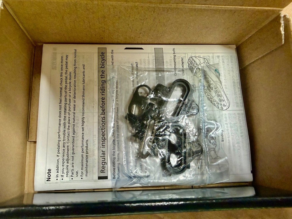 Shimano Deore XT Pedals - Complete In Box - Never Installed