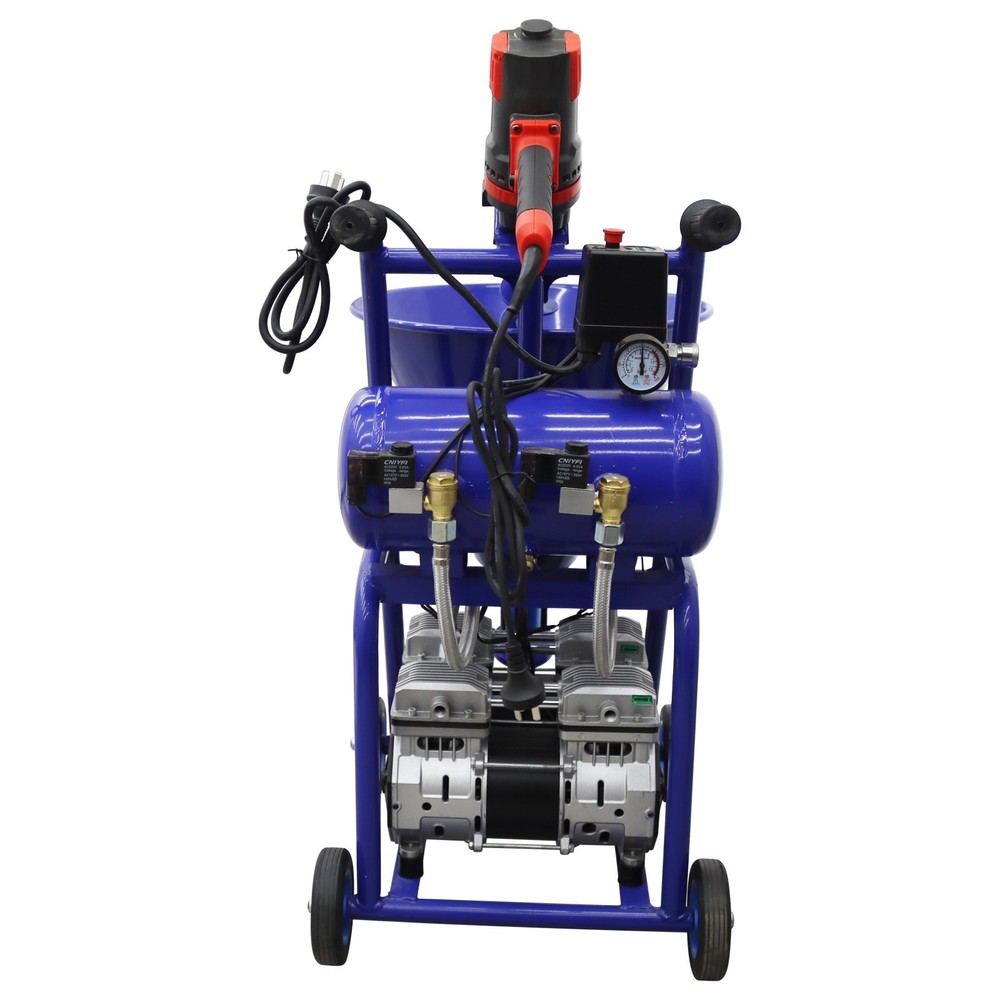 220V Putty Spraying Machine Multifunctional Spraying Machine with 13.2Gal Hopper