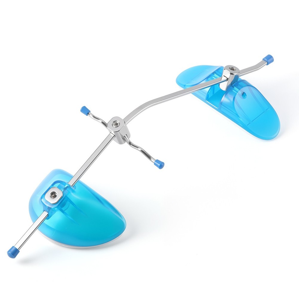 Dental Ortho forward pull Headgear facemask Single Lever Adjustable Blue/ Red